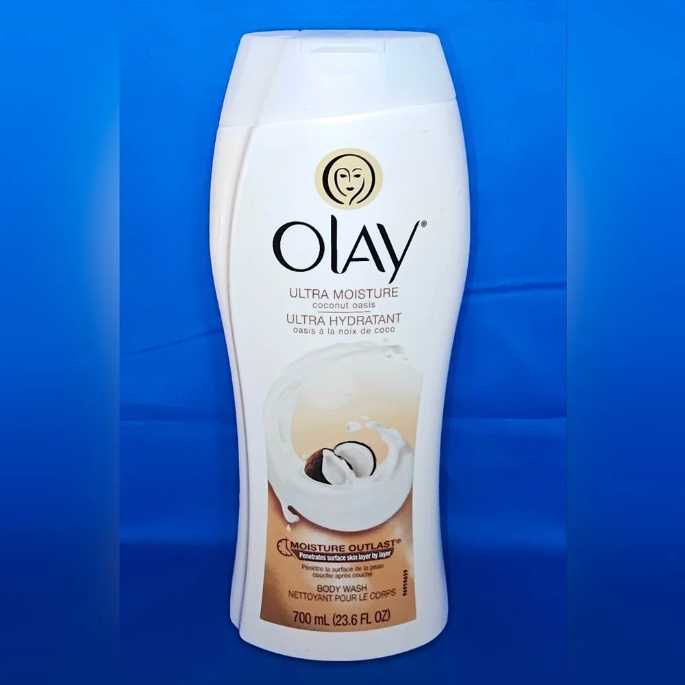 Olay Ultra Moisture Coconut Oasis Body Wash HUGE 23.6 oz Discontinued Original